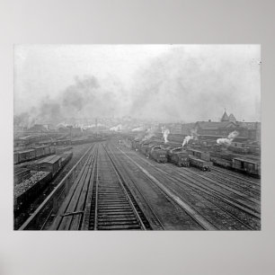 DL & W RR Scranton Pa. print