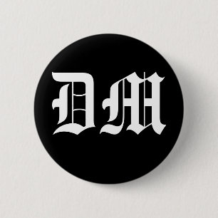 DM 2 INCH ROUND BUTTON