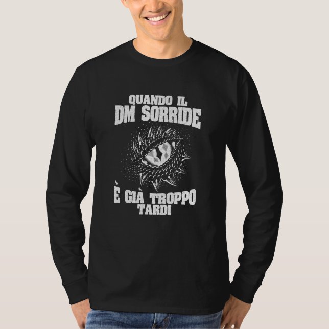 Dm Dungeons Tabletop D20 Dragons Rpg   1 T-Shirt (Front)