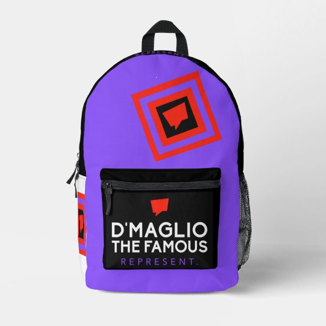 D'Maglio et le sac à dos - Le réel (Recto)
