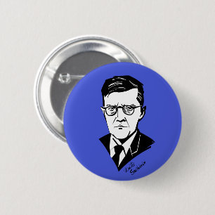 Dmitri Shostakovich 2 Inch Round Button