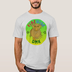 DMR Firewise Owl T-shirt (green background)
