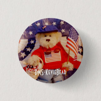 DMS-KevieBear 1 Inch Round Button