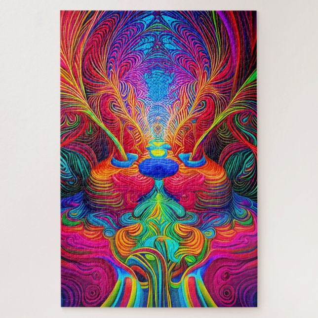 DMT Tunnel  Jigsaw Puzzle (Vertical)