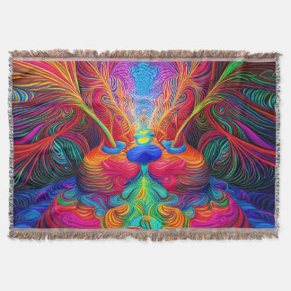 DMT Tunnel  Throw Blanket