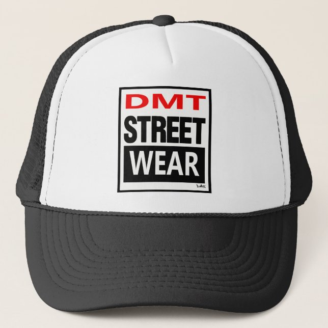 DMT  "VISIONS" STREET WEAR DESIGN TRUCKER CAP (Front)