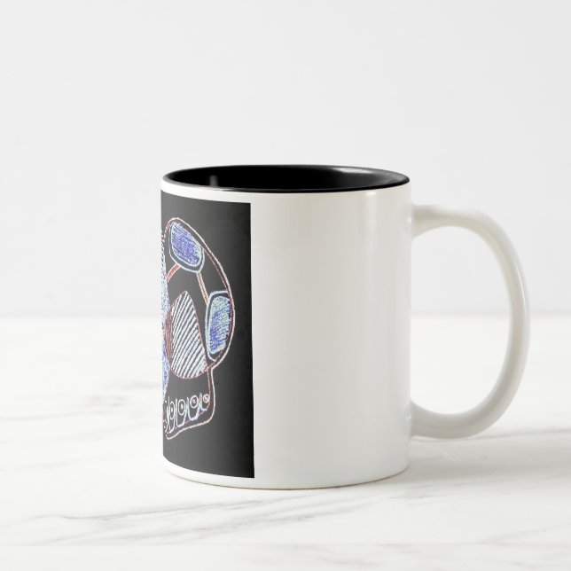 DMUG 15 Two-Tone COFFEE MUG (Right)