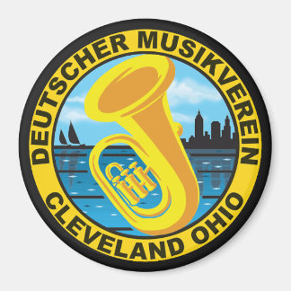 DMV 3" Round Button Magnet