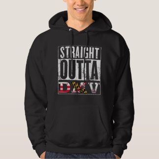 DMV D.C., Maryland, Virginia Souvenir  Hoodie
