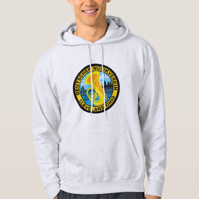 DMV Hooded Sweatshirt Colour Logo (Front)