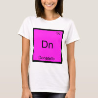 Dn - Donatello Funny Chemistry Element Symbol Tee