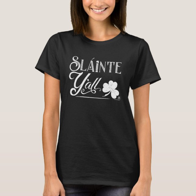 DN SIáinte Y'all (c) The Lit Texan (Dark) Pullover (Front)