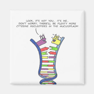 DNA Break-Up - Fridge Magnet