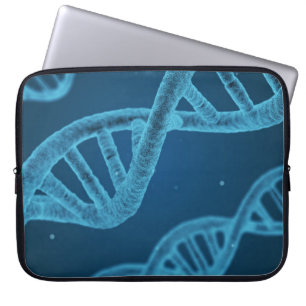 DNA Double Helix Laptop Sleeve