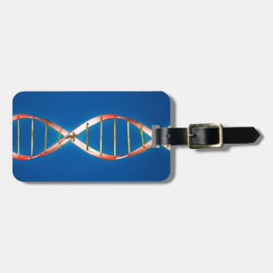 DNA Double Helix Luggage Tag
