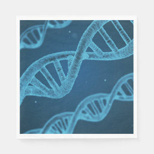 DNA Double Helix Napkin
