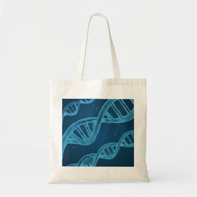 DNA Double Helix Tote Bag (Front)