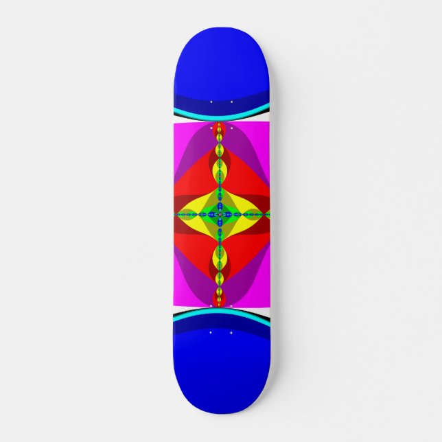 DNA - Fractal Art Skateboard (Front)