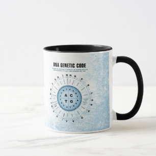DNA Genetic Code Chart Mug