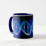 DNA ID Science Mug<br><div class="desc">SCIENCE MUG. Cool,  trendy science inspired mug designed as a gift for all scientists,  science teachers,  science students,  in short,  any science geek in your life (and that includes you)! Designed by Science Geekness© at http://www.zazzle.com/sciencegeekness*</div>