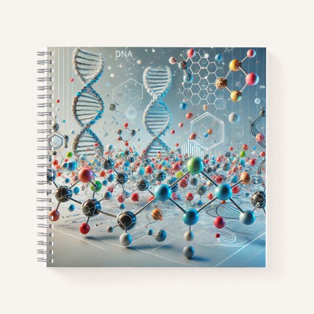 DNA & Molecular Chemistry Book Cover  (Front)