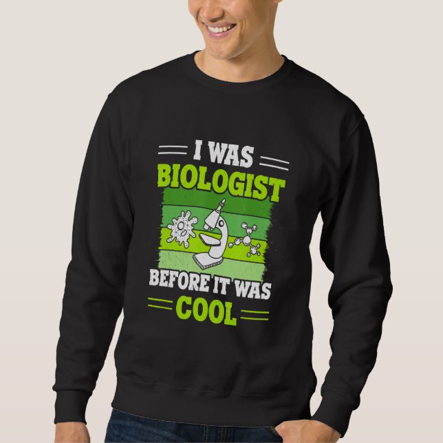 DNA Science Biologist Biology Sweatshirt (Front)
