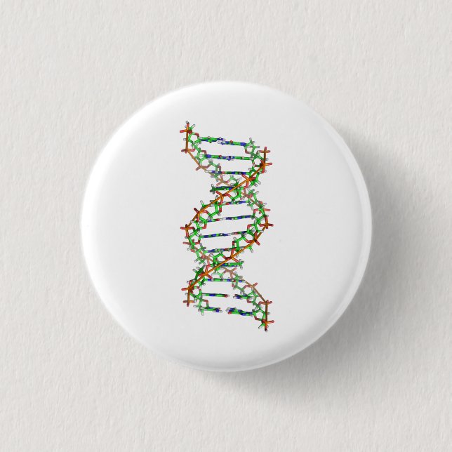 DNA - science/scientist/biology 1 Inch Round Button (Front)