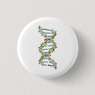 DNA - science/scientist/biology 1 Inch Round Button