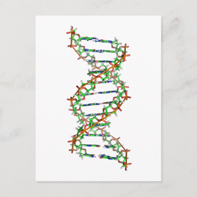 DNA - science/scientist/biology Postcard (Front)