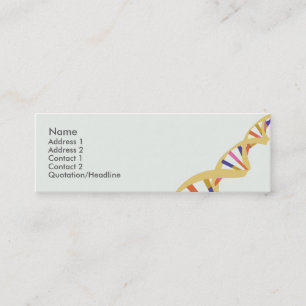 DNA - Skinny Mini Business Card