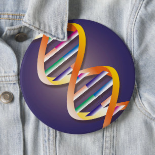 DNA Spotlight 6 Inch Round Button