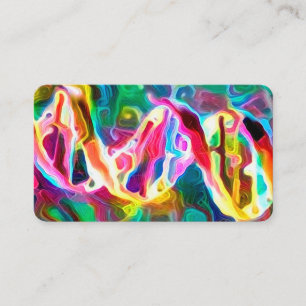 DNA Strand Artwork Business Card