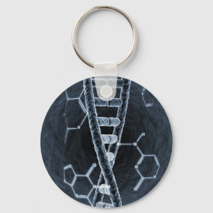 DNA strand Keychain
