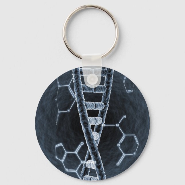 DNA strand Keychain (Front)