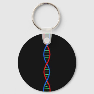 DNA Strand Keychain