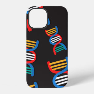 dna strands pattern iPhone 12 case