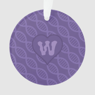 DNA Stripes Acrylic Ornament