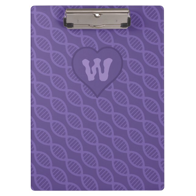 DNA Stripes Clipboard (Front)