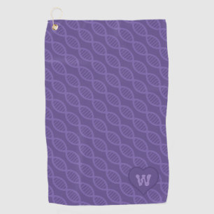 DNA Stripes Golf Towel