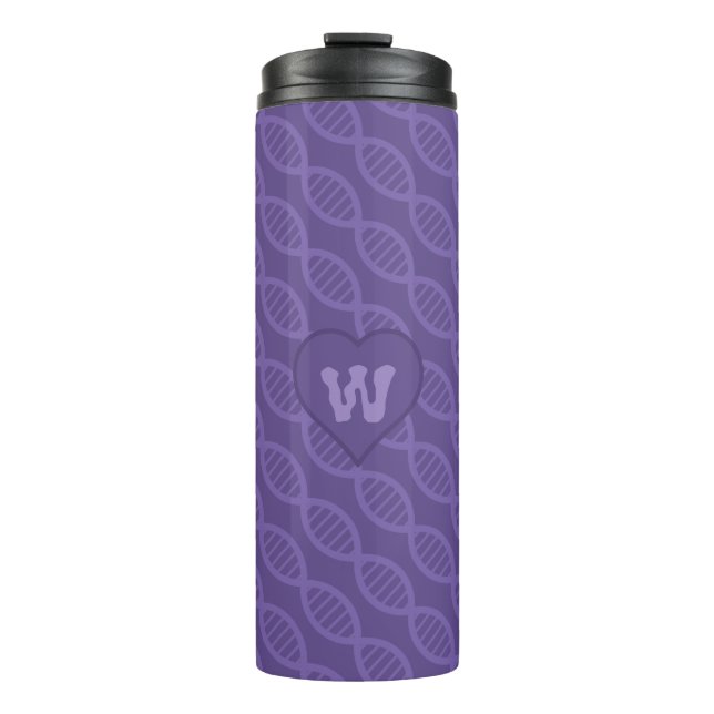 DNA Stripes Thermal Tumbler (Front)