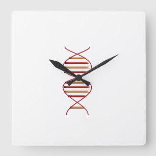 DNA Symbol Wall Clock
