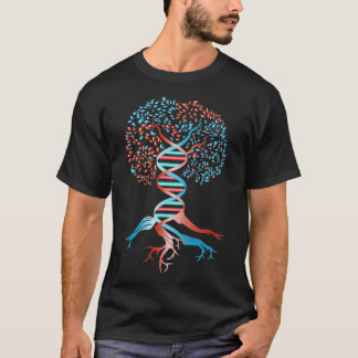 DNA Tree Of Life Funny DNA T-Shirt