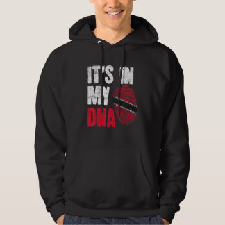 DNA Trini Tobago Trinidad Flag Trinidadian Country Hoodie