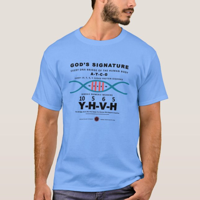 DNA-YHVH Code T-Shirt (Front)