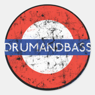 DnB Underground Sticker