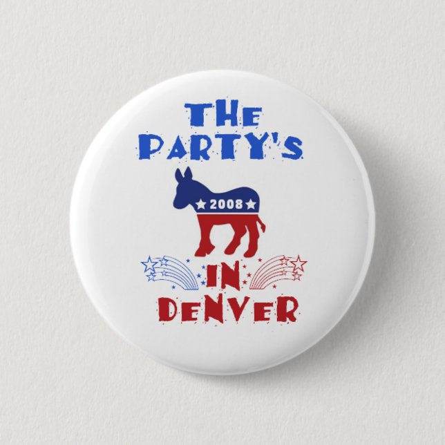 DNC Convention Obama Button (Front)
