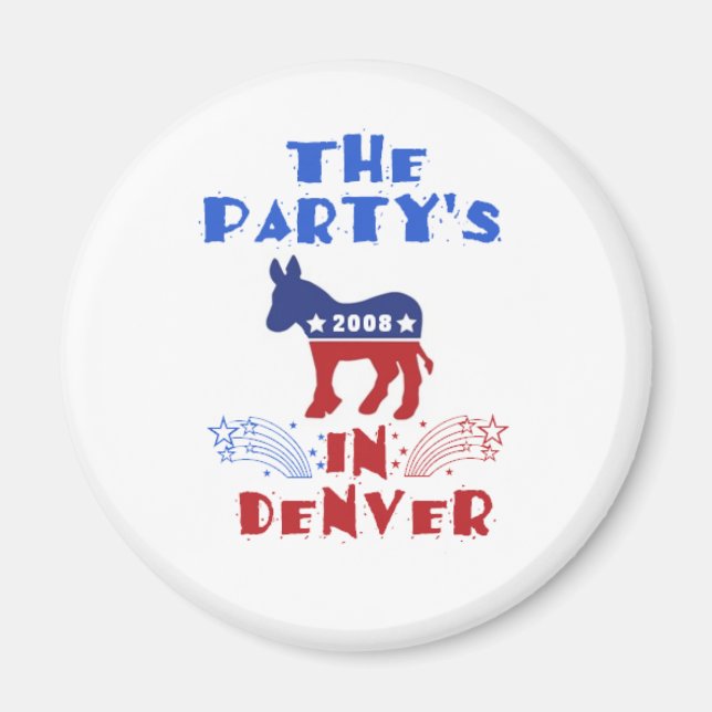 DNC Denver Magnet (Front)