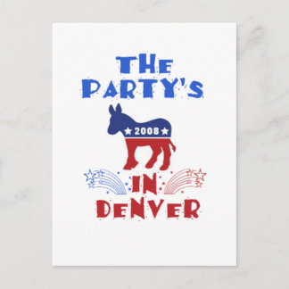 DNC Denver Postcard