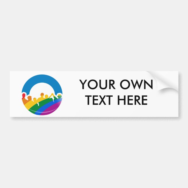 DNC PRIDE 2012 BUMPER STICKER (Front)