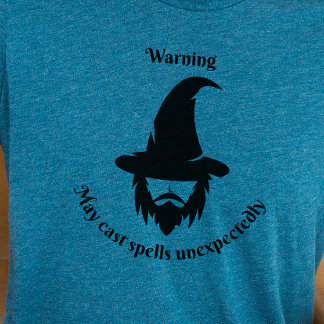DnD Shirt - Warning: May cast spells unexpectedly.